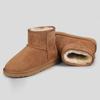 Women's Snow Boots 100% Genuine Sheepskin Leather Ankle Warm Winter Shoes Large Size 35-44 for Wholesale/Retail