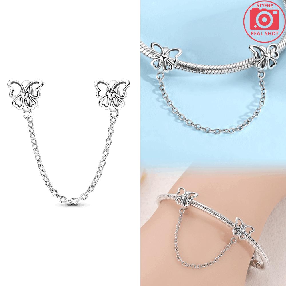 Original Copper Pink Claw Pendant Cats Animals Dogs Bead String Beads Fit Bracelet Anniversary Gift Accessory Diy