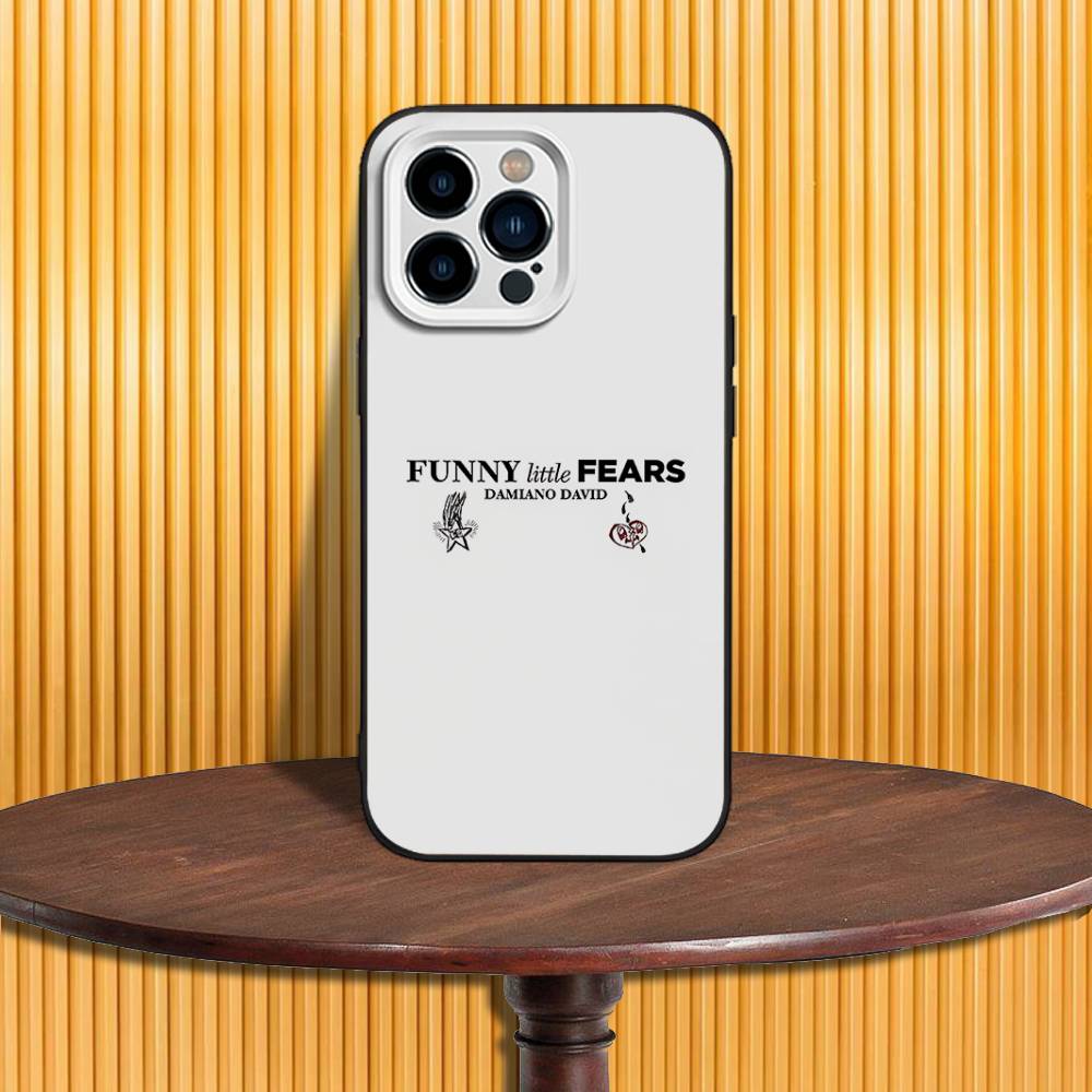Funny Little Fears D-Damiano D-David Phone Case For iPhone 17,16,15,14,13,12,11,Pro,Max,Plus,X,XS,SE4,E,Mini,Soft Black Case iPhone16e