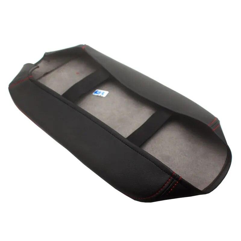 Husa de cotieră din piele moale din microfibră pentru Mazda CX-5 2017 2018, stil auto, cutie de control centrală pentru cotieră, capac de piele, autocolant