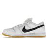 Nike Dunk Low SB White Gum Unisex Sneakers Black Gum-Light-Brown CD2563-101