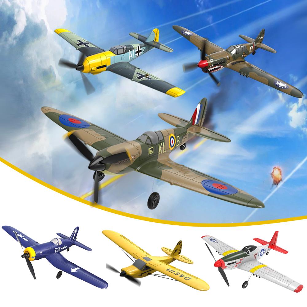 

EPP 400mm P51D Mustang /F4U Corsair 4-Ch 2.4G 6-осьовий літак RTF зі стабілізатором Xpilot Літак на радіоуправлінні