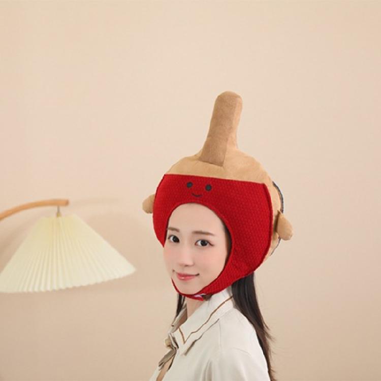 Pingpong Paddle Hat for Adult Child Cartoon Headcover Hat Party Headgear Festival Holiday Photo Hat Costume Accessories
