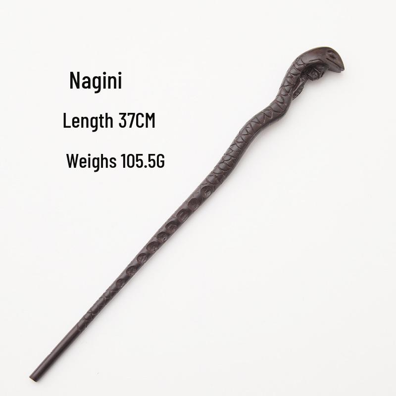 Harry & Hermione Premium Magic Wand Set - Finely Carved Metal Heart Core.