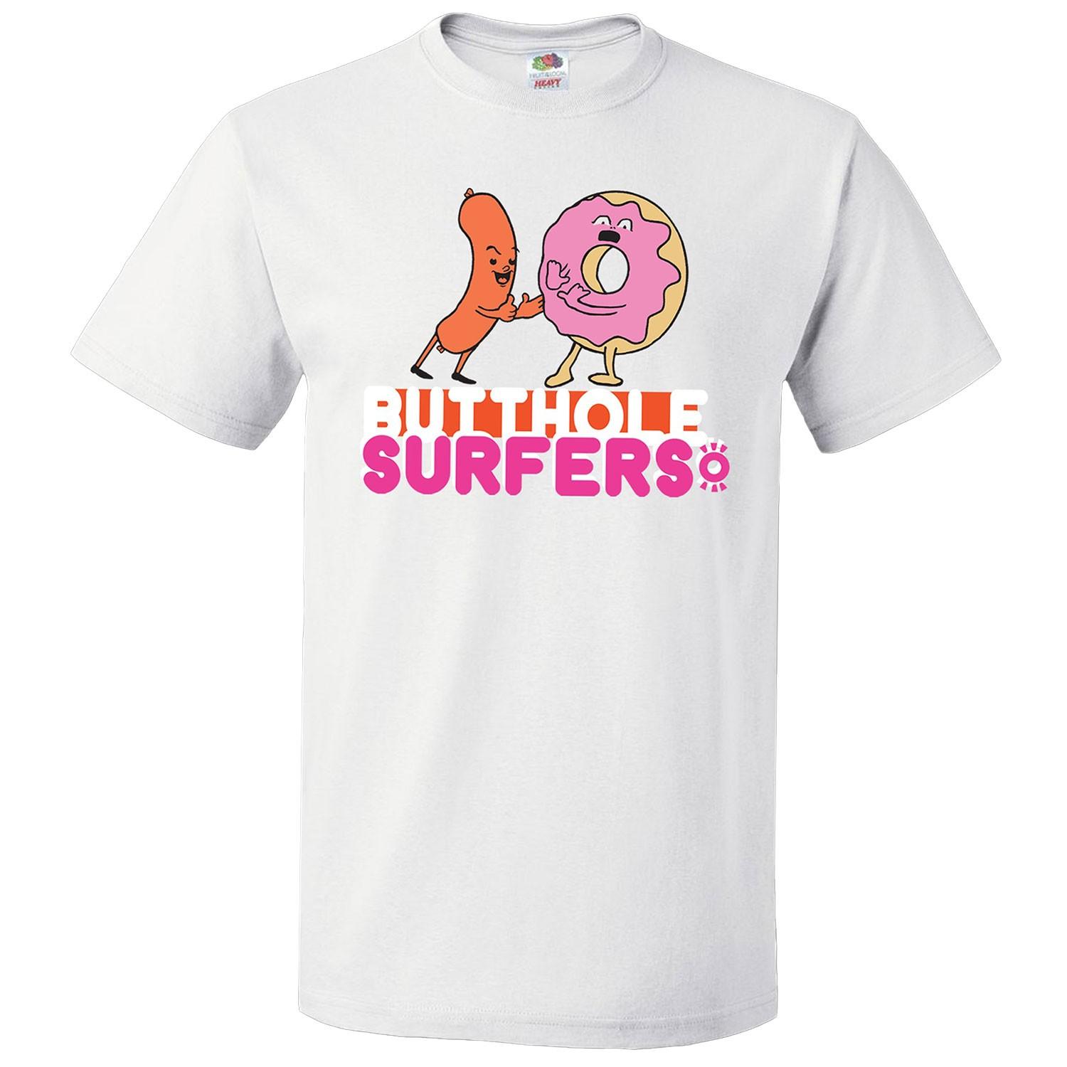 Men s Butthole Surfers True Romance T-shirt Small White XXXXL