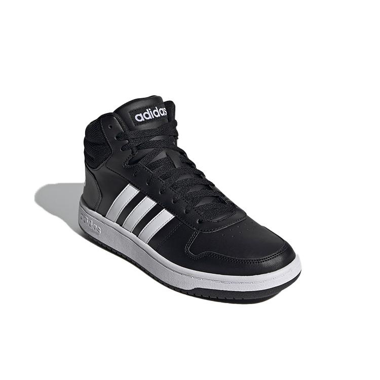 adidas Hoops 2.0 Mid 'Schwarz Weiß' FY8618