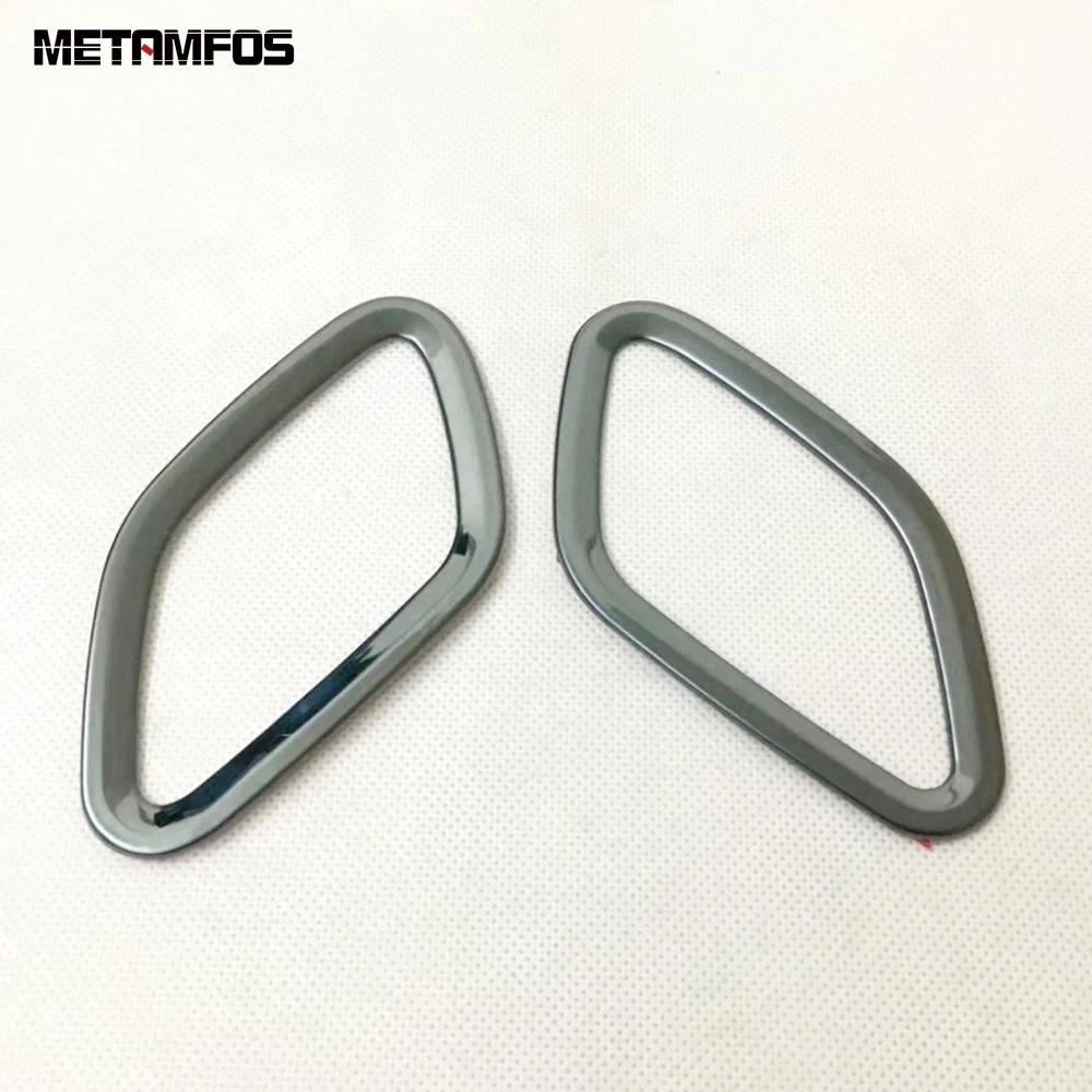 Front Upper Air Condition Vent Outlet Cover Trim For MG Zs SUV 2017-    Carbon Fiber Accessories Car Styling