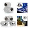New Purple Clay Aquarium Hideaway Rock Natural Touch Simulation Crafts Fish Tank Ornament Landscaping Decoration Aquarium Cave