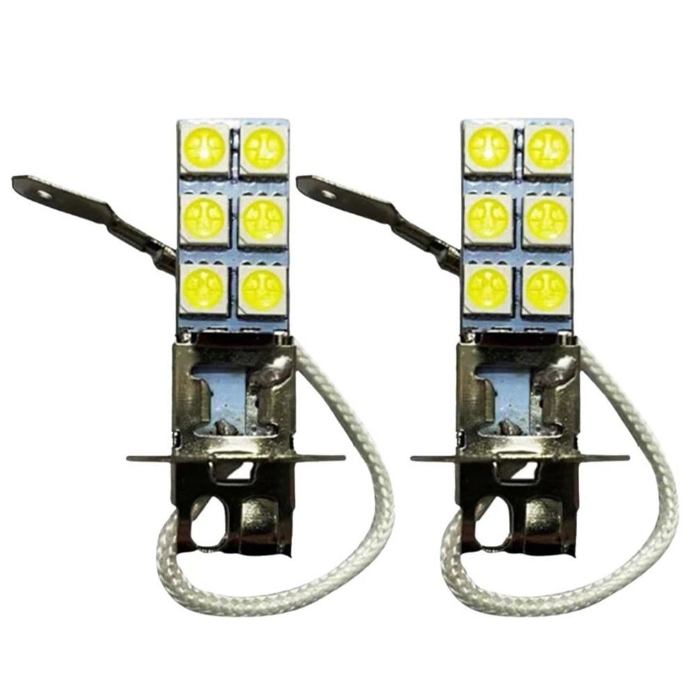Advanced Optical Design Fog Light Kit H3 6000K LED Headlight Bulb