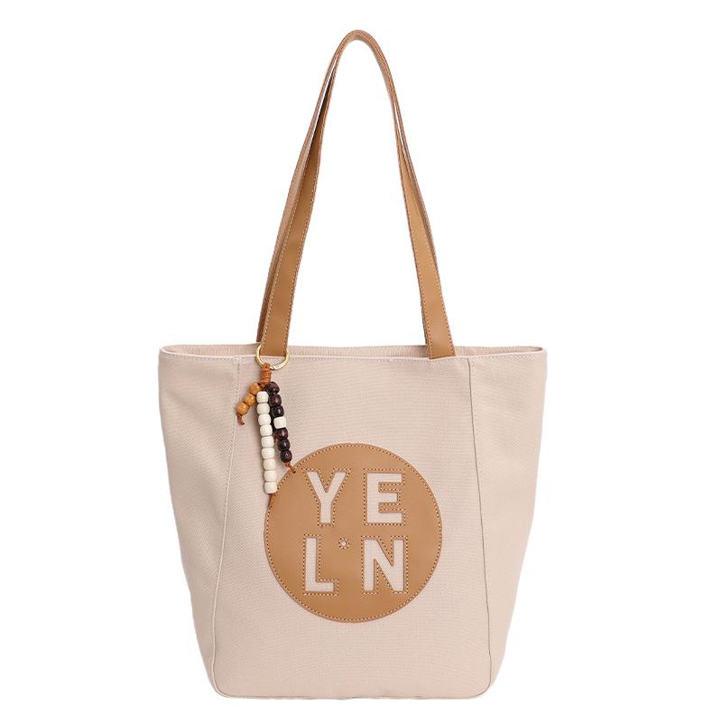 2025 New Autumn and Winter Versatile Lightweight Large Capacity Shoulder Bag Premium Commuter Simple Retro Portable Tote Bag