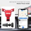 Car Phone Holder Mobile GPS Stand Vent Mount Accessories For Jeep Grand Cherokee Wrangler JK Gladiator Compass Renegade Wagoneer ALW1