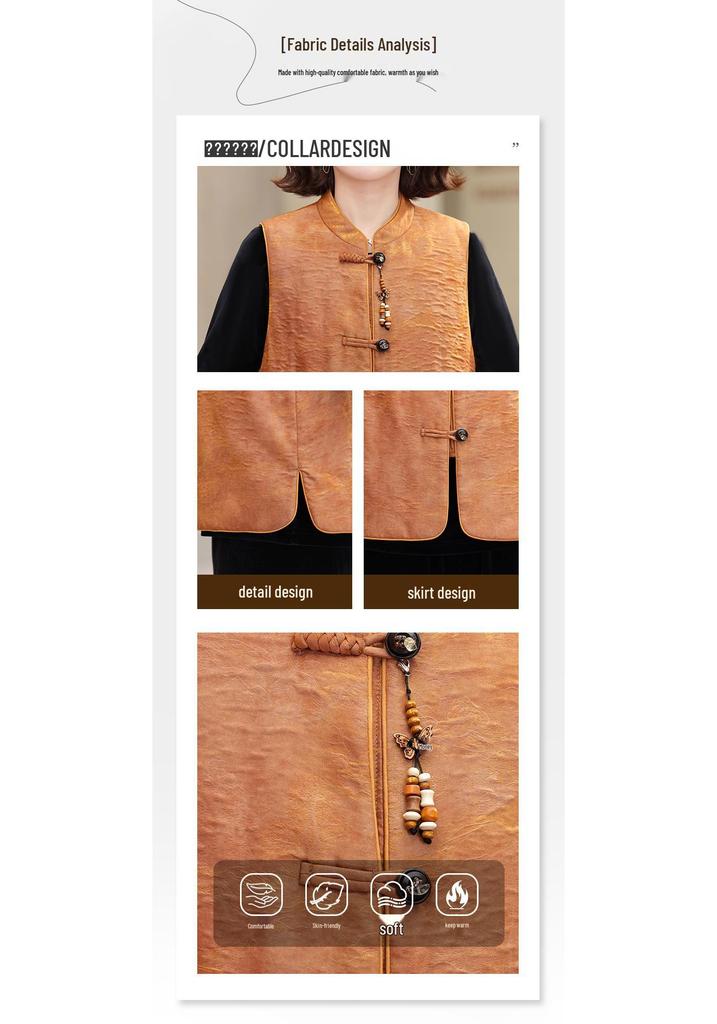 2026 Elegant Autumn Two-Piece Set for Middle-Aged Women - Stylish and Casual