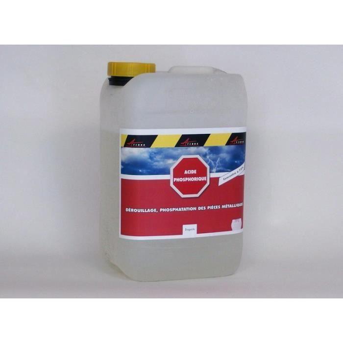 Acide Phosphorique haute concentration - ACIDE PHOSPHORIQUE 5 L -