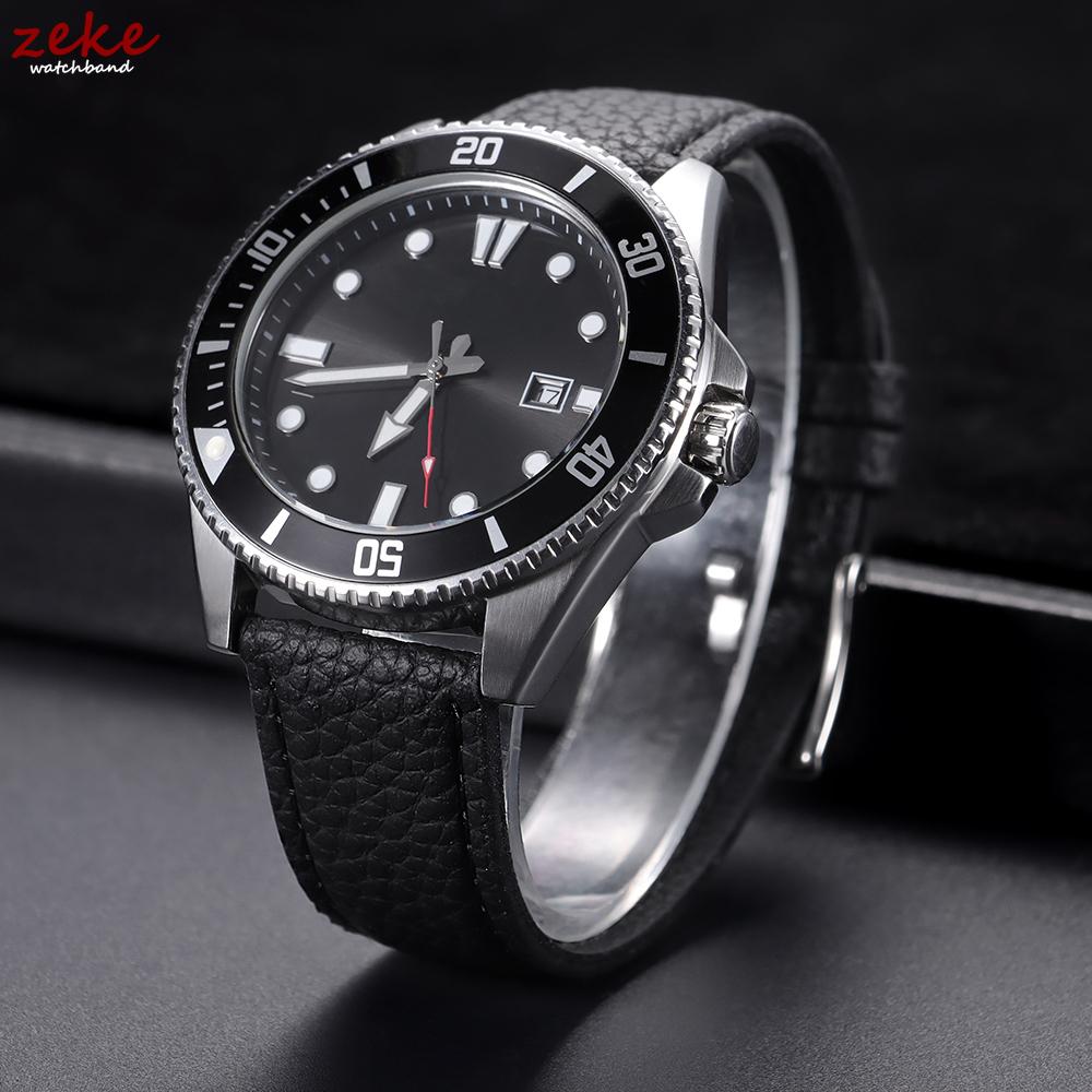 22mm Leather Watch Strap for HUAWEI Watch GT5/GT4/GT3 46MM Bracelet Watchbands Men's Women's Universal Replacment Wristband Belt