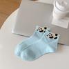 Cute Socks, Women's Spring and Autumn Short Socks, Cotton Socks, Cartoon Long Socks, Summer Thin Mid-calf Socks