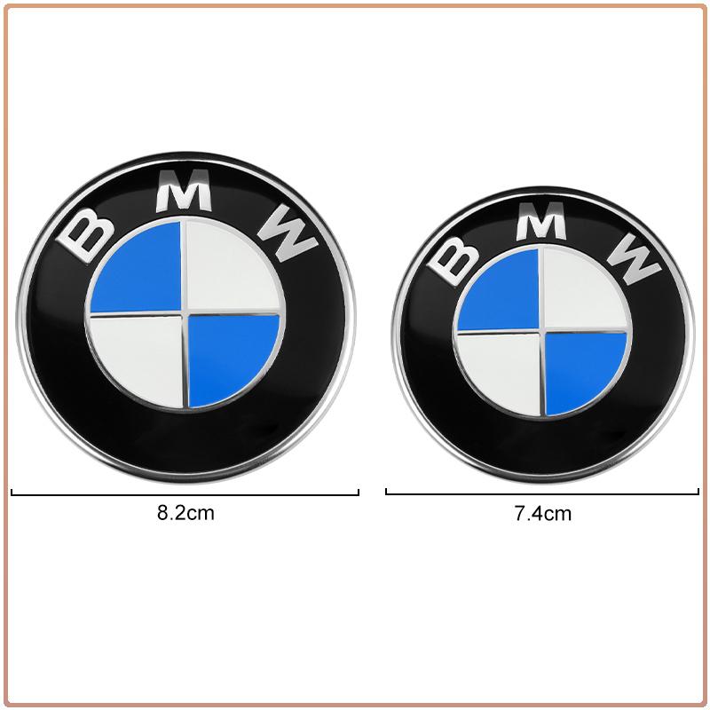2 3-Loch Auto Motorhaube Kofferraum Front Heck Emblem Logo Aufkleber für BMW E61 E81 E87 1 2 3 4 5 6 7 Serie X1 X3 X4 X5 X6 F20