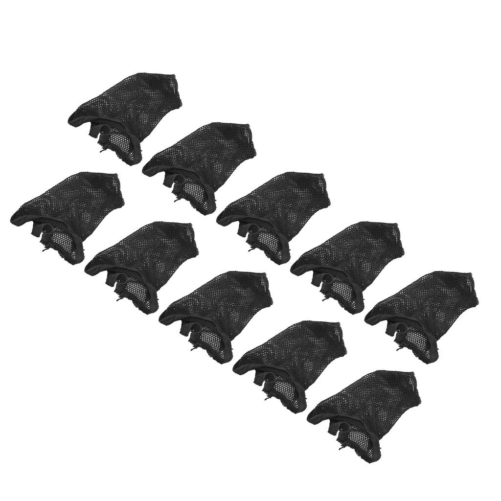 10pcs Wig Mesh Cap Stretchable Soft Breathable Nylon Dome Wig Cap for Women Cosplay