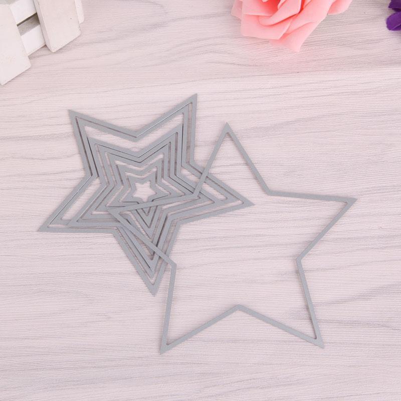Stars Metal DIY Cutting Dies Stencil Scrapbook Card Album Paper Embossing Craft