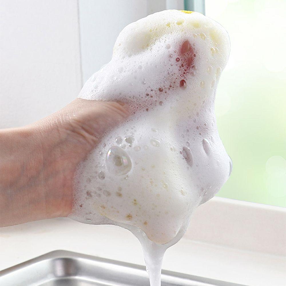 Clean Sponge Cleaning Tools Dishwashing Brushes Kitchen Dishcloth Scouring Pad Cleaning Sponge