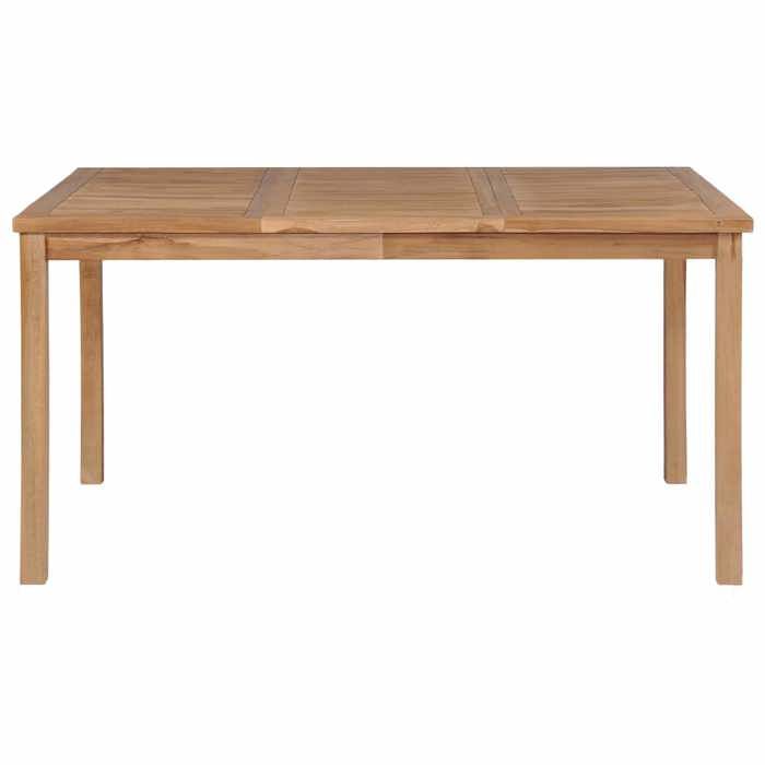 VidaXL Garden Table 150x90x77 Cm Solid Teak Wood 44997
