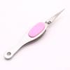 Stainless Steel Reverse Tweezers for Nail Art, Gel Polish, Crystal Nails, and DIY Extensions