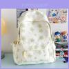 Star Printed Cute Girl Backpack For School And Daily Use Made Of Nylon