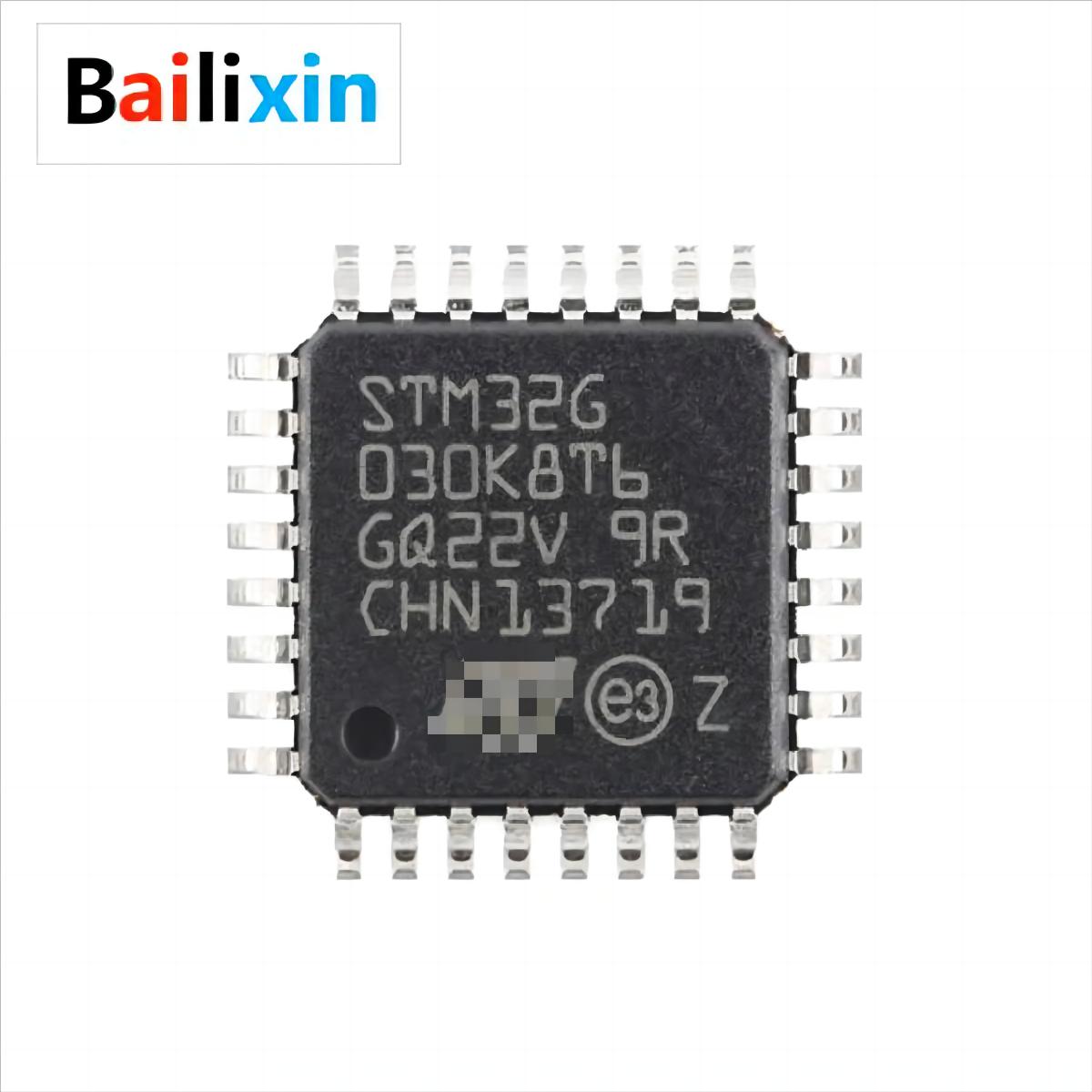 

100 шт. микроконтроллер STM32G030K8T6 ARM, 64 МГц, 64 КБ флэш-памяти (LQFP-32).