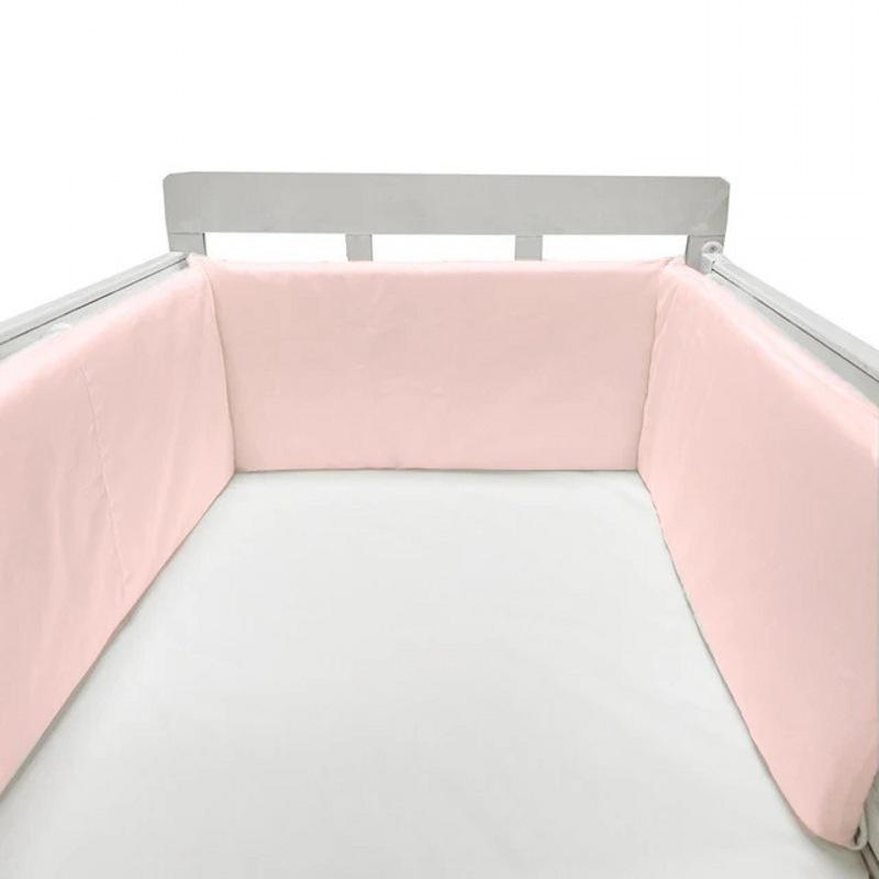 Cross-Border All-Cotton Baby Bed Surround: Removable, Washable, Anti-Collision, Anti-Pinch Guardrail