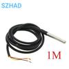 DS18B20 Stainless Steel Package 1/2/3/5Meter 100/200/300/500CM Waterproof 18b20 Cable Probe Temperature Sensor