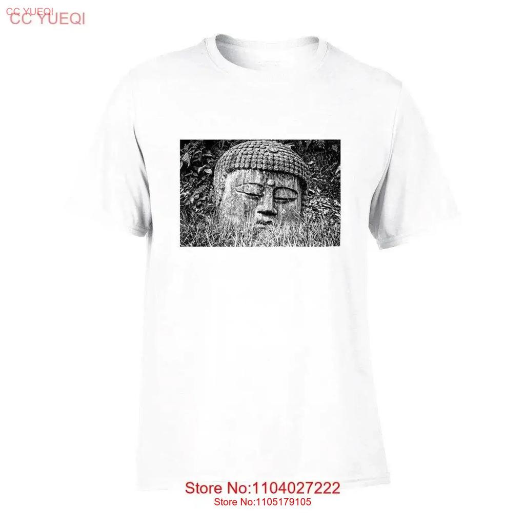 Sleeping Buddha Perforunisexce Crewneck T Shirt Vintage Comfortable Graphic Top For Everyday Wear Breathable Versatile Soft