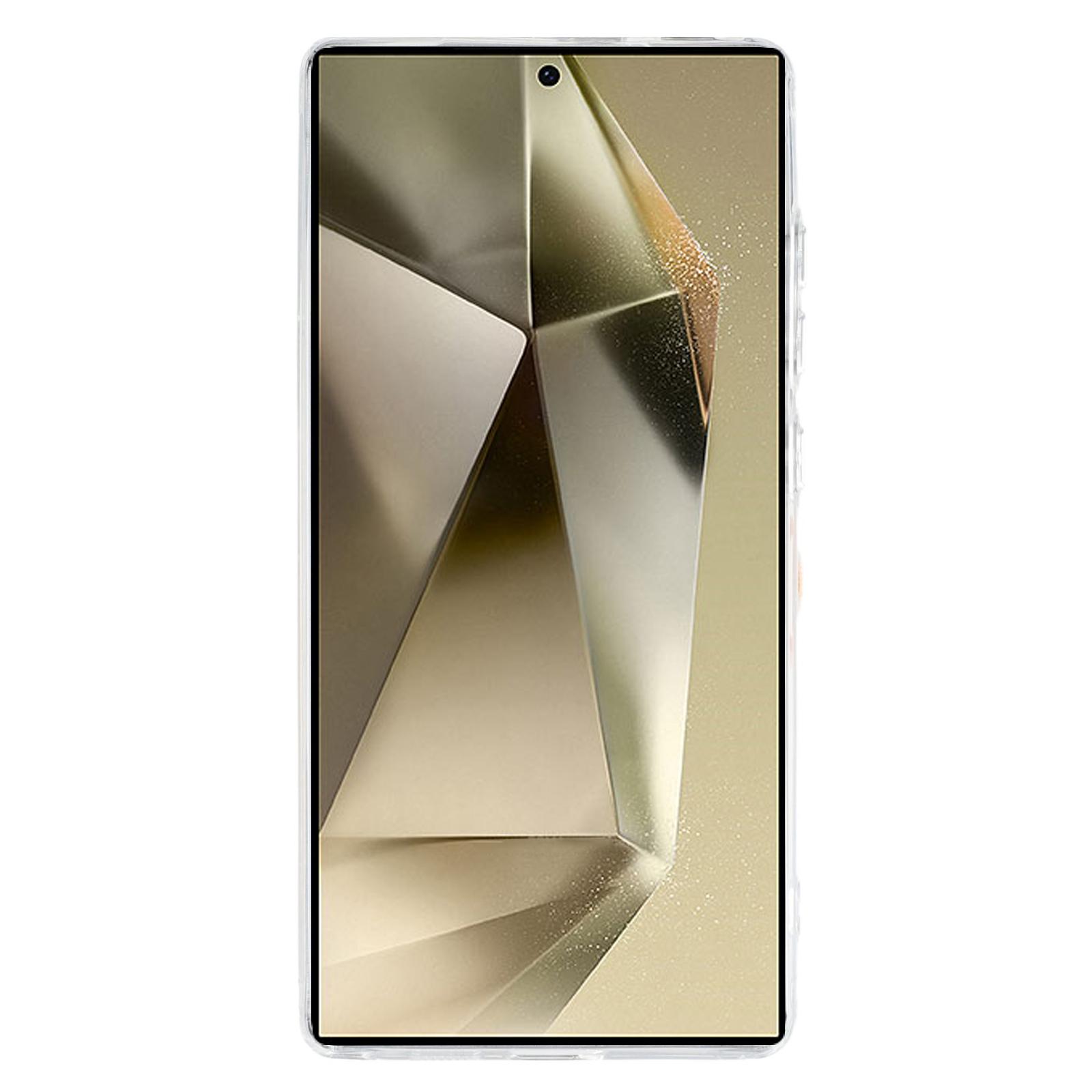 

For Samsung Galaxy S24 Ultra Case Epoxy Design Electroplating Soft TPU Phone Back Cover Large Lens Cutout Type A