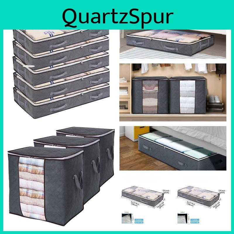 Durable Non-woven Fabric Bedside Storage Box For Clothing And Other Miscellaneous Items