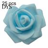25/50/100Pcs Artificial PE Foam Rose Flowers Head DIY Wedding Home Room Decor