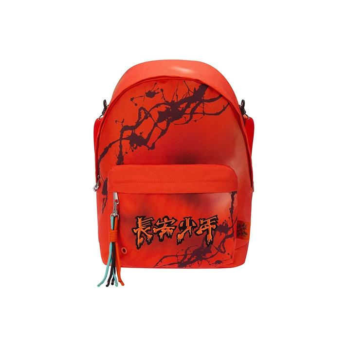 

Li Ning Chang An Youth Fashion Casual Sports Polyester Shoulder Bag Backpack Regular Unisex Backpack Fluorescent-Orange ABSR352-3 Neon Bright Orange