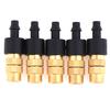 5Pcs Copper Misting Fog Cooling Nozzles Atomizing Sprayers For 4/7mm Hose