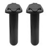 2Pcs Kayak Fishing Rod Holder Flush Mount Fishing Boat Rod Holders with Cap Cover for Kayak Boat