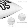 Only Music Can Save Us Square Pillowcase Polyester Linen Velvet Creative Decorative Throw Pillow Case Sofa Seater Cushion Cover