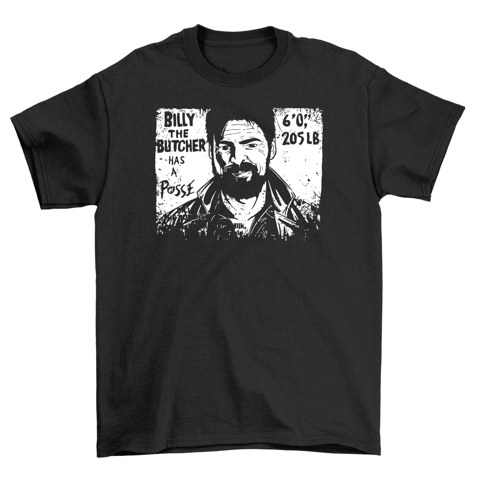 Billy Butcher Posse t-shirt Join the Bearded Brigade tee Unisex Print. XXL