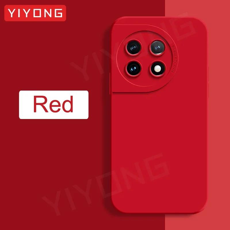 For OnePlus11 Case Soft Liquid Silicone Cover For OnePlus 11 11R 10R 10 Pro One Plus 9 R 9R 9RT OnePlus10 Cases
