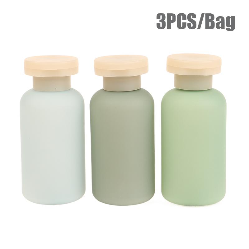 1/3/4Pcs 100ml Refillable Squeeze Bottles with Flip Cap for Travel – Ideal for Lotion, Shampoo, and Conditioner