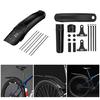 Quickly Release Bike Mudguard Adjustable Mountain Bike Mudguard Front Rear Mud Guard Hard Shells Mudguard Bicycles Part
