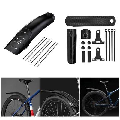 Schnell lösbarer Fahrrad-Schutzblech Verstellbarer Mountainbike-Schutzblech Vorne Hinten Schlammblech Hartschalen Schutzblech Fahrradteil
