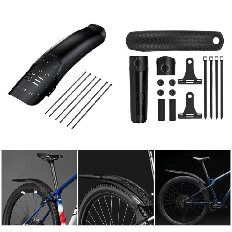 Quickly Release Bike Mudguard Adjustable Mountain Bike Mudguard Front Rear Mud Guard Hard Shells Mudguard Bicycles Part