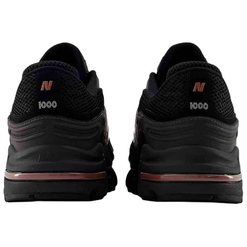 New Balance 1000G Černá Metalická Červená Skála Unisex Tenisky U100010A