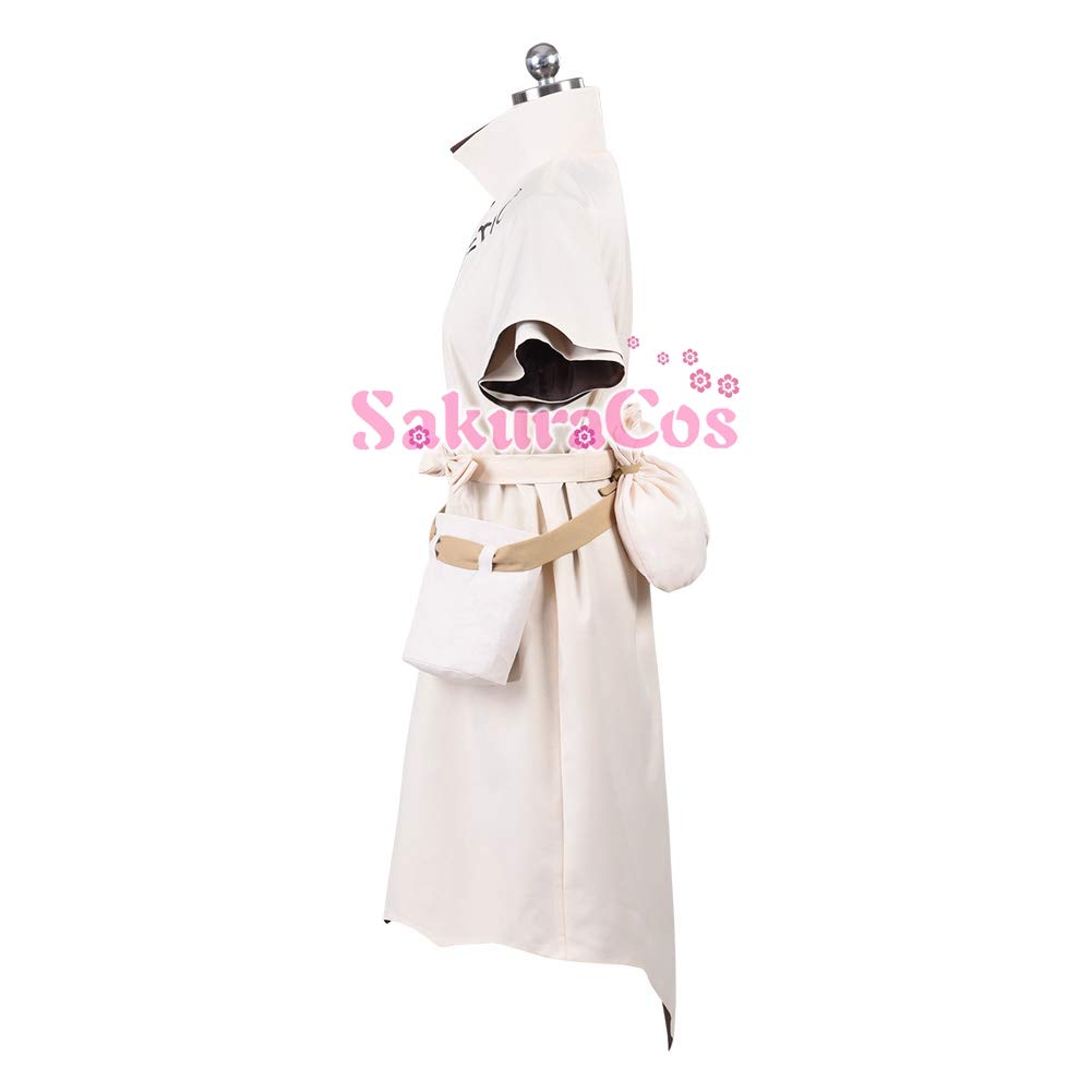 Sakuracos Stone Senku Ishigami Cosplay Event Dr. Costume, Halloween, Christmas, Adult, Uniform, Anime, Cosplay,