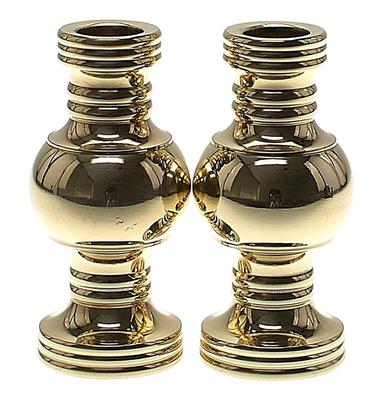 Pair of 2.0-inch Flower Pins, No. 145, Polished Type, for Otani Sect of Shinshu Buddhism