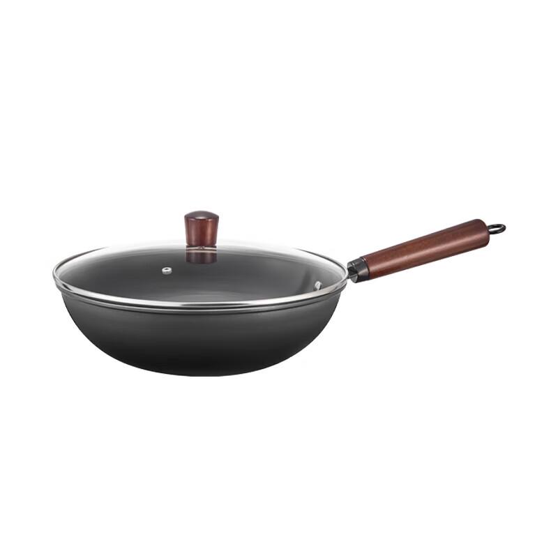 LUVHOO Refined Iron Stir-fry Wok