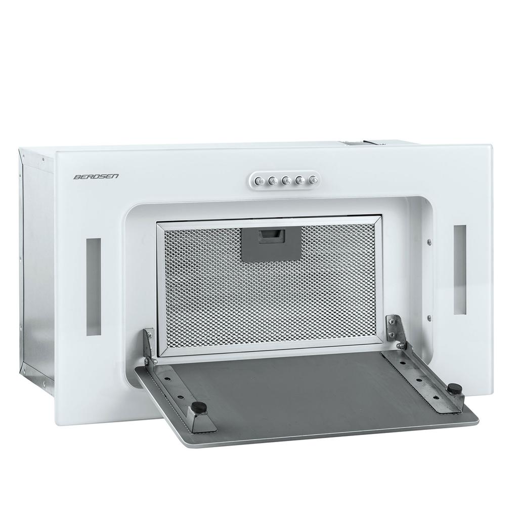 Under-Cabinet Kitchen Hood 52Cm White Be-52A