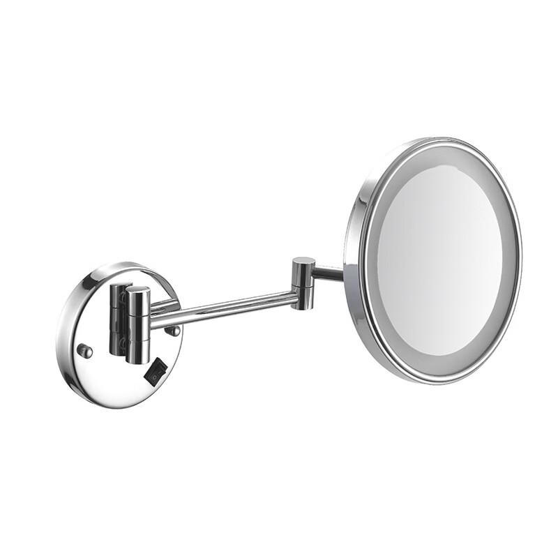 Oeny Foldable Rotating Telescopic Bathroom Makeup Mirror