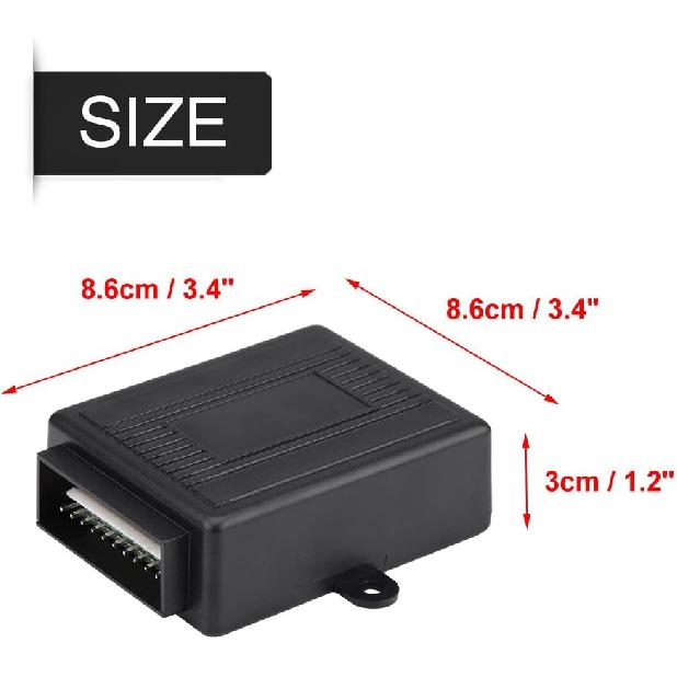 Qiilu Car Keyless Entry System, Universal Car Door Lock Keyless Entry System Central Locking Remote Control Kit